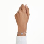 Swarovski armbånd Magic bracelet Snowflake, Blue, Rhodium plated - 5734244