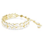 Swarovski armbånd Mesmera bracelet Mixed cuts, White, Gold-tone plated - 5743827