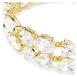 Swarovski armbånd Mesmera bracelet Mixed cuts, White, Gold-tone plated - 5743827