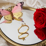 Forlovelsesring Margrete med Oval Lab Grown diamant i 0,50 ct og River (D) -VS1 - LAB1611650RVGU