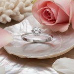 Diamantring forlovelsesring Frøya 0,80 ct River (E)-Si1 - 3105080