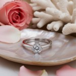 Diamantring forlovelsesring Frøya 0,80 ct River (E)-Si1 - 3105080