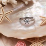 Diamantring - frierring Athene med 0,35 ct River(D)-Si1 - 503520350