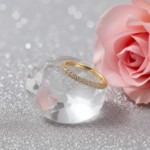 Forlovelsesring med Lab Grown diamanter 0,25ct TW-VS - Bur520020