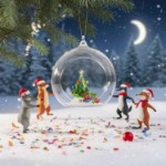 Swarovski figurer Holiday Cheers Tree and Gifts Ball Ornament - 5681633