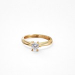 Diamantring forlovelsesring Athene 0,30 ct D-Si1 med GIA -50326031