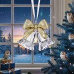 Swarovski figurer Holiday Magic Bells Ornament - 5686321