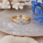 Diamantring - forlovelsesring Leda 0,50 ct TW-Si - Ru-11050