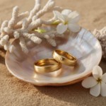 Gifteringer i gult gull 14 kt, 5 mm. GERSTNER - 280720