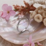 Forlovelesring med rosa Lab Grown diamant 0,70ct VS1. Leticia - 2510041222LG