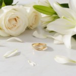 Diamantring i 14kt gult gull med 0,035 ct W-Si - 538356