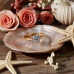 Forlovelsesring Margrete med Oval Lab Grown diamant i 1,00 ct og River (D) -VS1 - LAB16116100RVGU