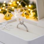 Forlovelsesring Margrete med Oval Lab Grown diamant i 0,70 ct og River (D) -VS1 - LAB1611670RVHV