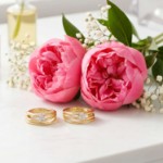 Diamantøredobber i 14kt gull med diamanter 0,06ct W-Si - Bur738266