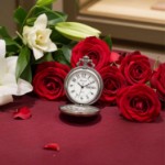 Bonett lommeur antikk lokomotiv inkl. kjede - 445