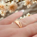 Gullring i 14 kt gult gull - Bur501490