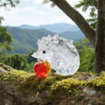 Swarovski figurer Hedgehog with Apple - 5532203