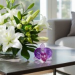 Swarovski figurer Idyllia SCS Orchid Petal - 5669354