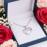 Diamantsmykke i gull med 0,035 ct W-Si - 232439