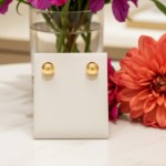 Gulløredobber, kulen er 5 mm - 11012