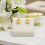 Gulløredobber, kulen er 6 mm - 11011