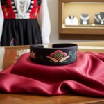 Hårbøyle til bunad Lundeby sort - 08014037