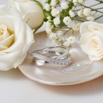 Swarovski Twist ring White, Rhodium plated - 5563911