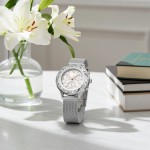 Swarovski klokke Attract Swiss Made, Full pavé, Crystal bracelet, Silver tone, Stainless steel - 5677503