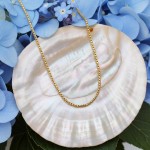 Veneziansk forgylt kjede 42 cm / 0,9 mm -12104942