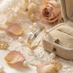 Gullring med zirkonia - COC2200