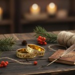 Gifteringer i gult gull 14kt, 5,5 mm. SNORRE– 60955