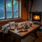 MYTE slirekniv med tinndekor - 22,5 cm - 5366