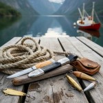 Bunadskniv Birkebeinerkniven tinn, Haugrud - 553002