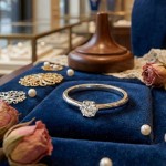 Enstens diamantring Aida med 0,25 ct i 14kt gull. TW-Si. -18016025