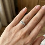 Diamantring i hvitt gull 0.32 ct. TW-Si - coc5000549hv