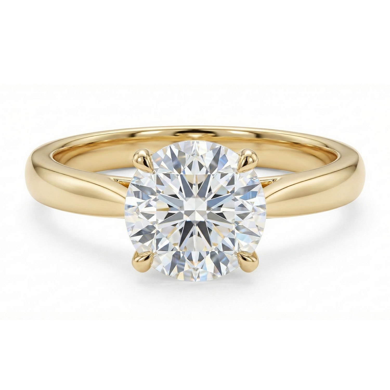 Forlovelsesring  med Lab Grown diamant 2,00 ct  E-VVS2. Leticia