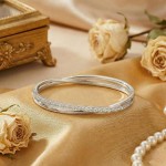 Swarovski armband Twist, hvitt - 5565210