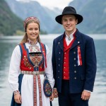 17.mai sløyfe Nordland, kvit- 859450