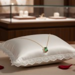 Swarovski smykke Matrix Rectangular cuts, gult - 5677141