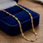 Gullkjede Staver i 18kt gull 45cm - 01-82-149-45