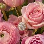 Diamantsmykke i 18kt gull med 0,16 ct W-Si - 08-74-842-45