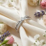 Gullring i 9 kt med zirkonia - coc62