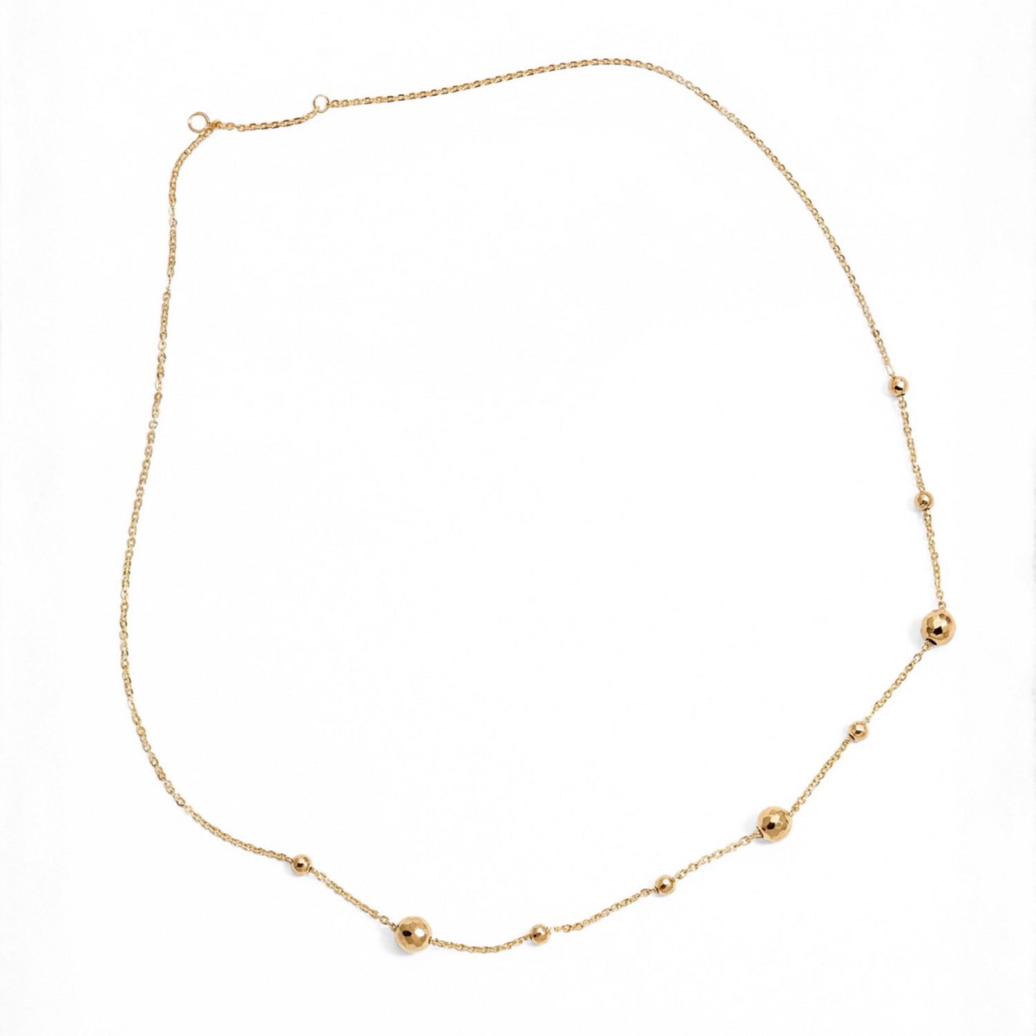 Gullsmykke i 18 kt 45 cm - 01-74-415-45