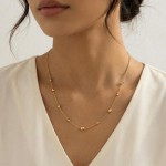 Gullsmykke i 18 kt 45 cm - 01-74-415-45