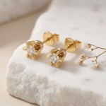 Diamantøredobber Sofia med 2/0,10 ct W-Si-21207100