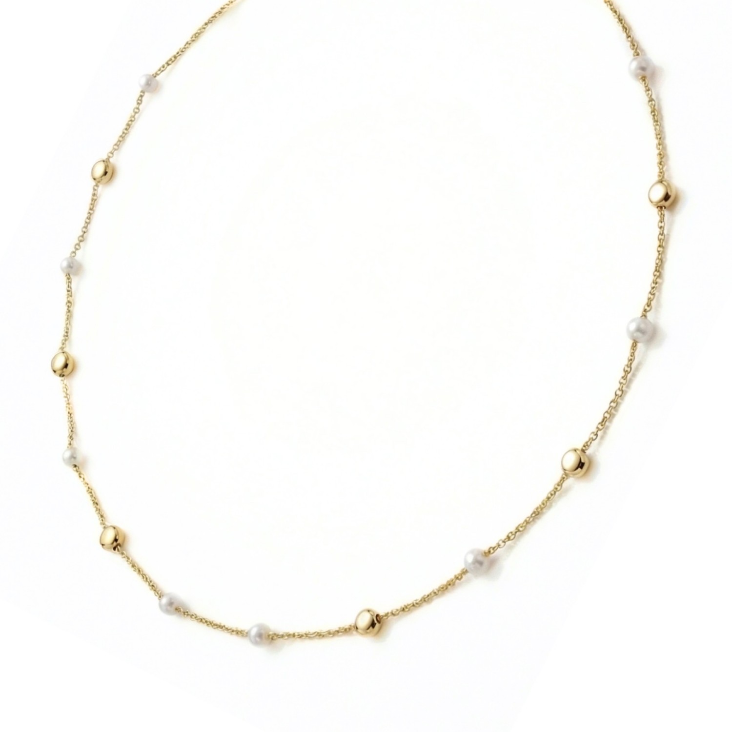 Gullkjede Dot i 18kt gull, 4mm/45cm - 01-82-180-45