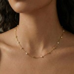 Gullkjede Dot i 18kt gull, 4mm/45cm - 01-82-180-45