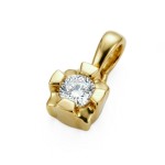 Diamantsmykke Evita i gull med 0,15 ct W-Si-503150