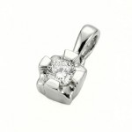 Diamantsmykke Evita i gull med 0,16 ct W-Si-50316