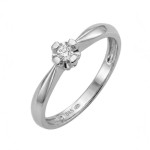 Diamantring Evita med 0,10 ct W-Si-50110